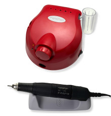 Фрезер для маникюра Escort 2 Pro красный с ручкой S40 40000 об./мин. 45вт